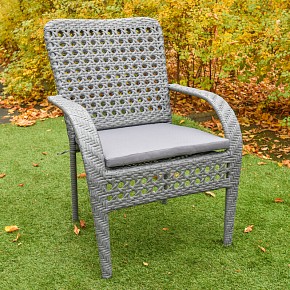 Плетёный стул из искусственного ротанга- Классик