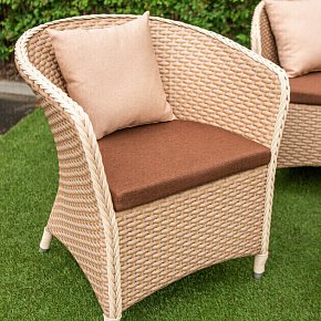 Кресло плетёное из ротанга- Жасмин