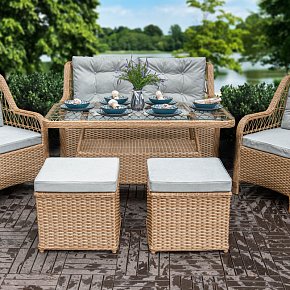 Комплект мебели из искусственного ротанга- Фейм