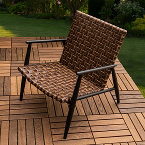 Кресло из искусственного ротанга- Friday