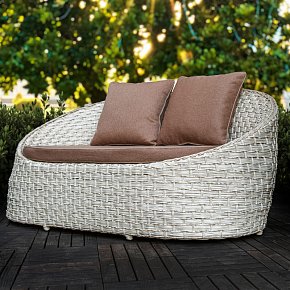 Диван из искусственного ротанга- Богата