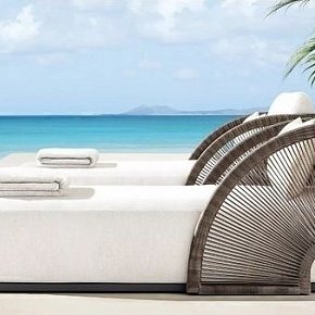 Кровать для бассейна террасы- Палермо