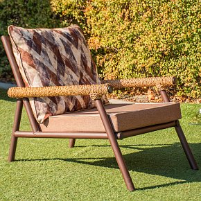 Кресло садовое металлическое- Техас