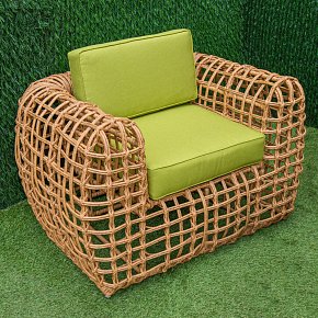 Кресло из искусственного ротанга- Морган