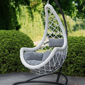 Кресло кокон подвесное- Леди Премиум BL