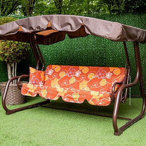 Гойдалки садові дачні- Помаранчевий Піон